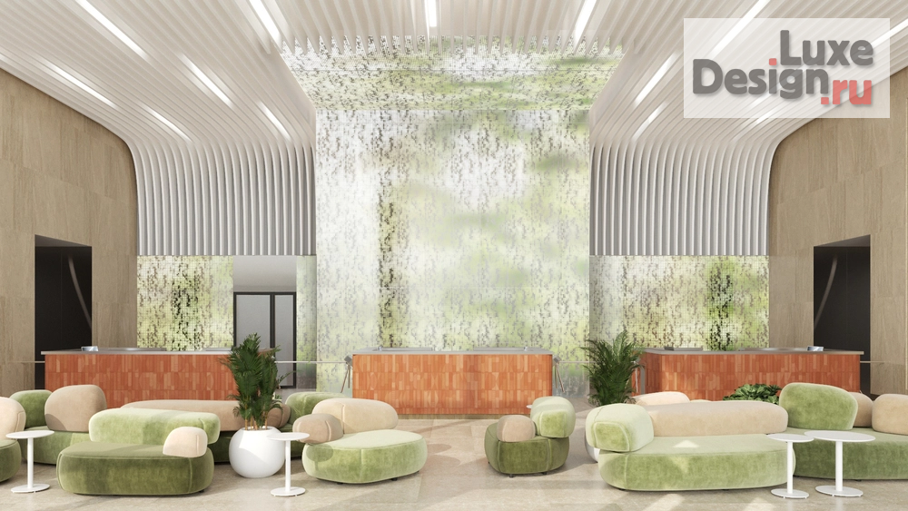 Дизайн интерьера оздоровительного комплекса "Термальный курорт Смолино_Входная зона" (фото 1)