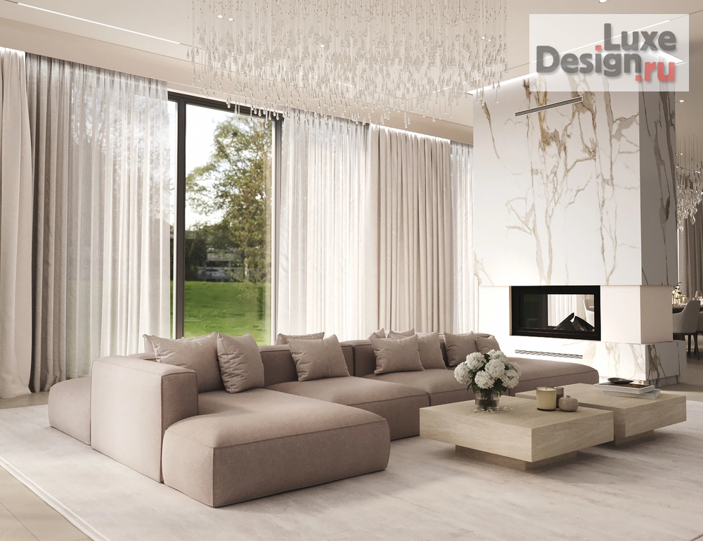 Дизайн интерьера загородного дома "Миллениум Парк" (фото 3)