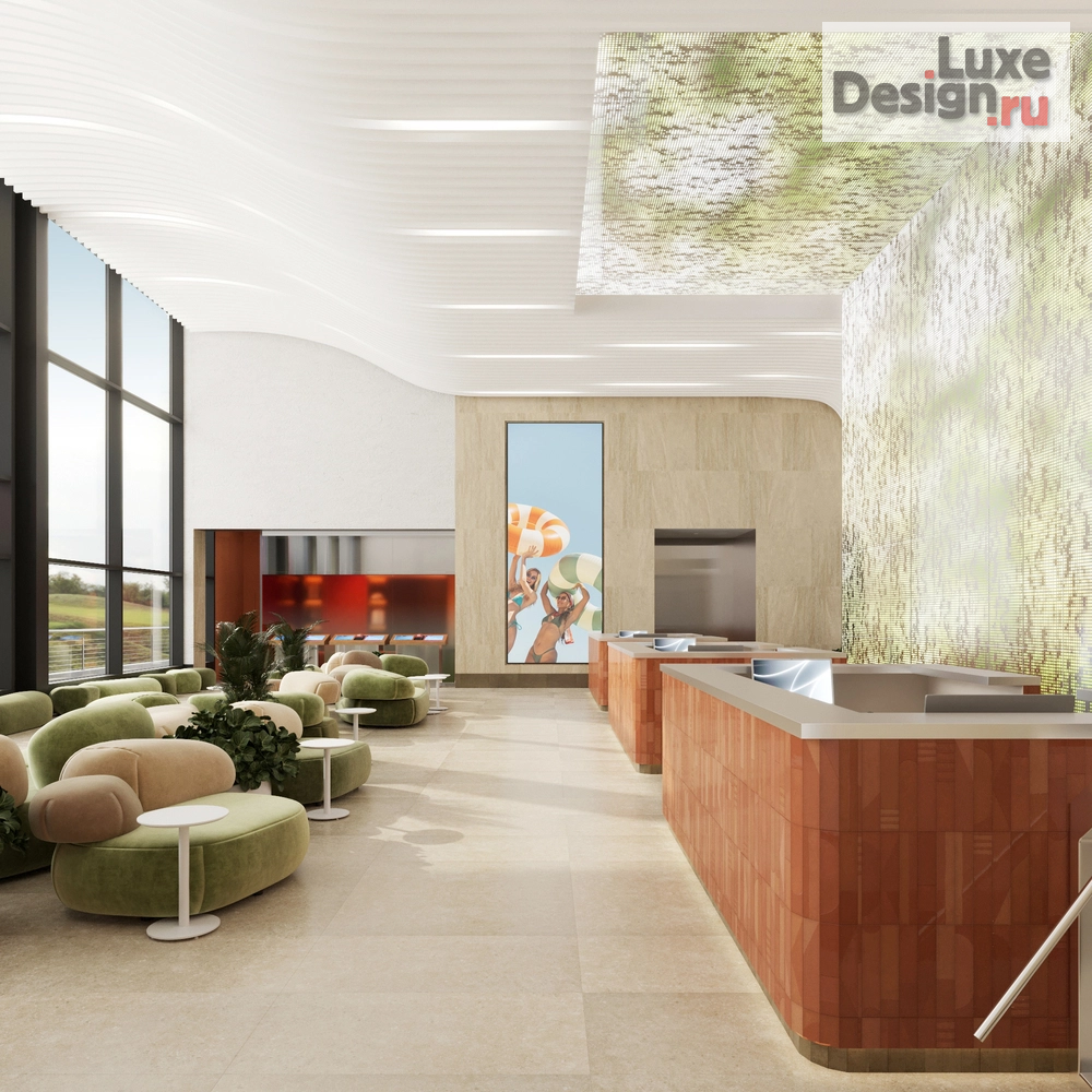 Дизайн интерьера оздоровительного комплекса "Термальный курорт Смолино_Входная зона" (фото 2)