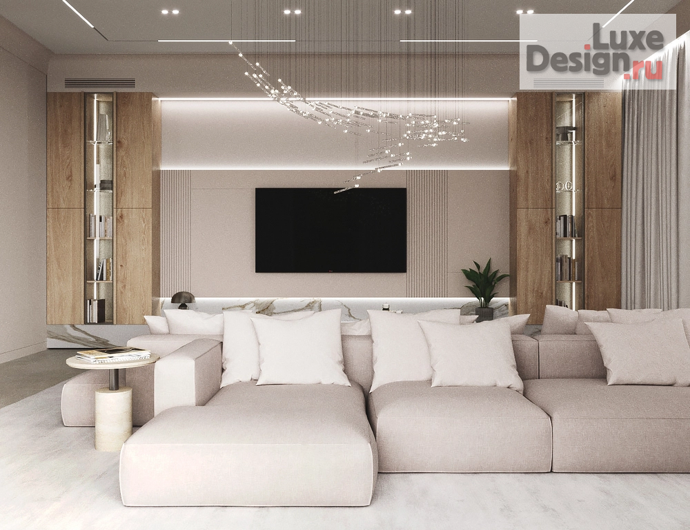 Дизайн интерьера загородного дома "Миллениум Парк" (фото 1)