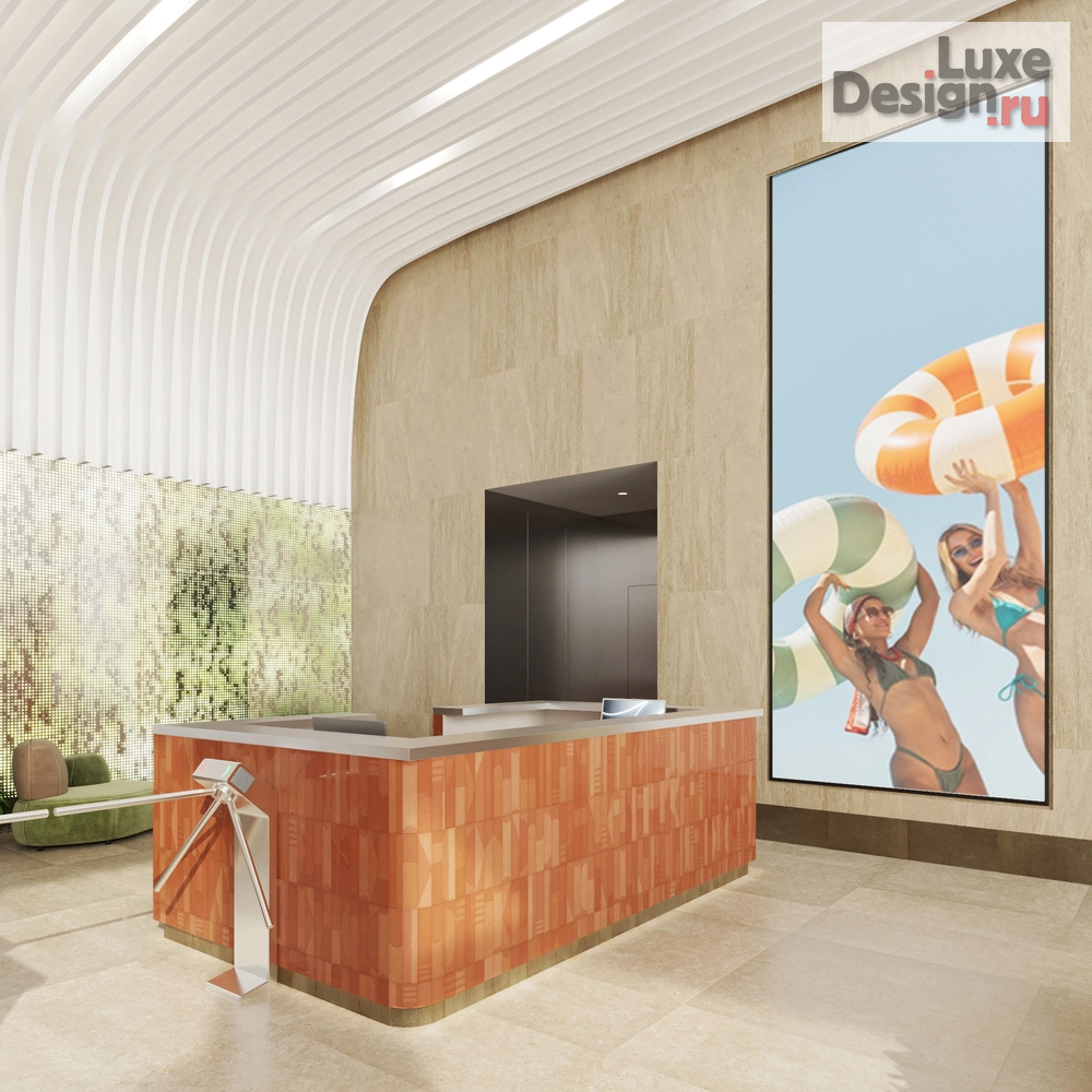 Дизайн интерьера оздоровительного комплекса "Термальный курорт Смолино_Входная зона" (фото 6)