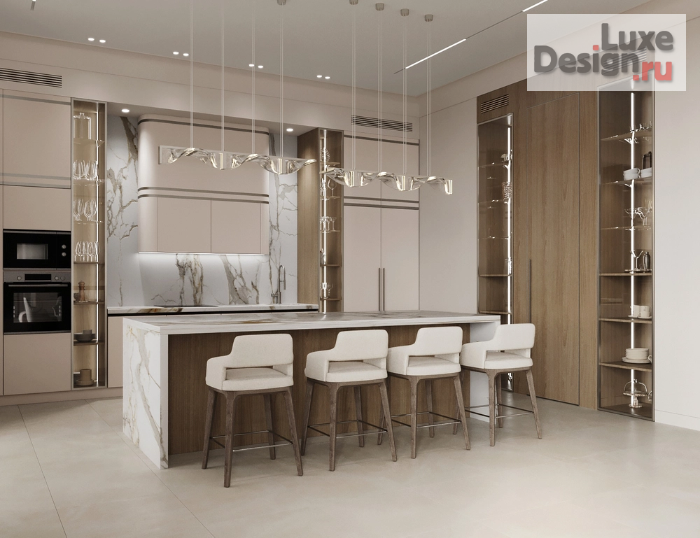 Дизайн интерьера загородного дома "Миллениум Парк" (фото 9)