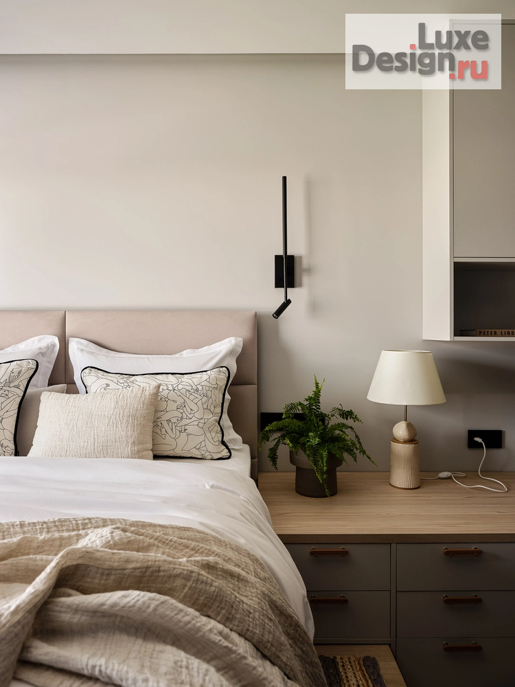 Дизайн интерьера однокомнатной квартиры "Гармония цвета" (фото 13)