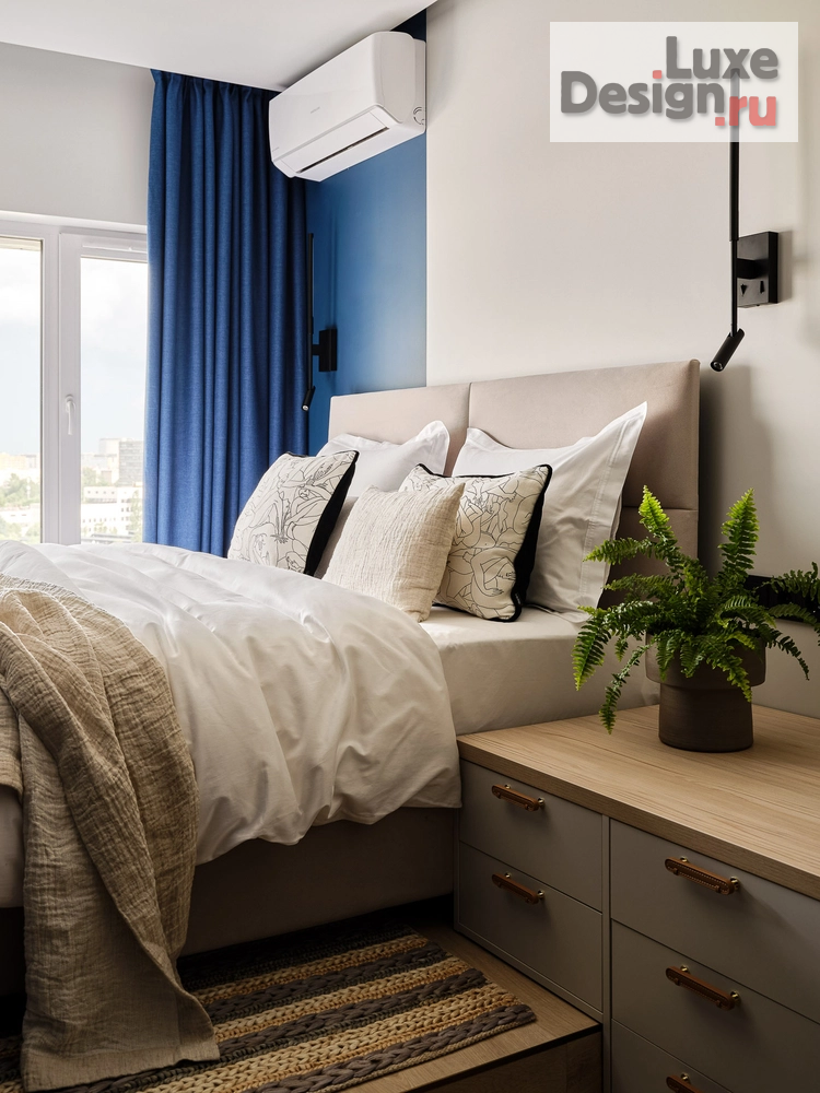 Дизайн интерьера однокомнатной квартиры "Гармония цвета" (фото 20)