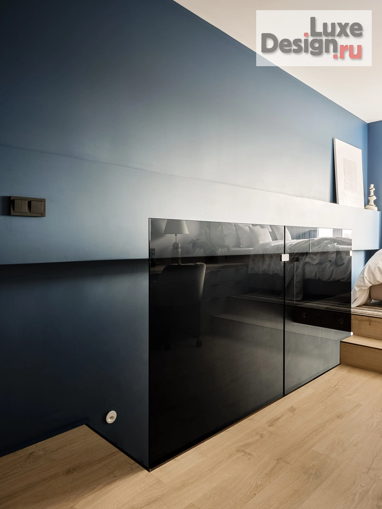 Дизайн интерьера однокомнатной квартиры "Гармония цвета" (фото 22)