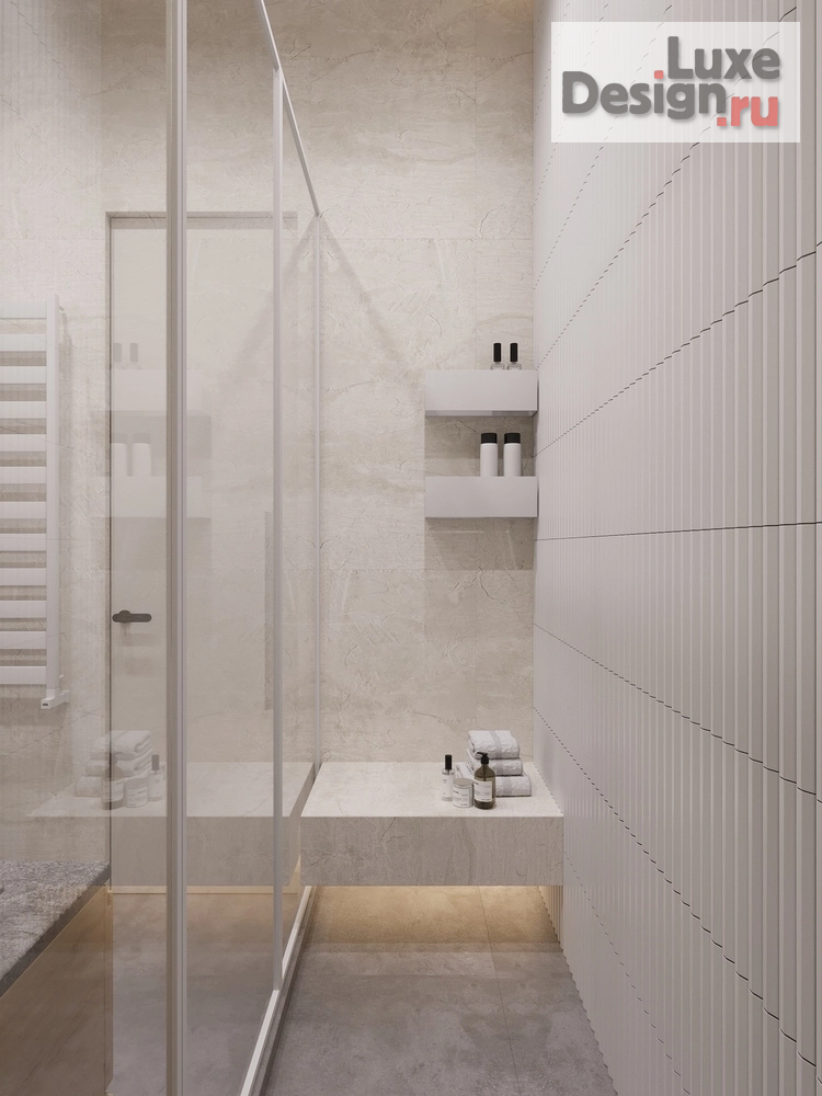 Дизайн интерьера трехкомнатной квартиры "Теплота дома" (фото 46)