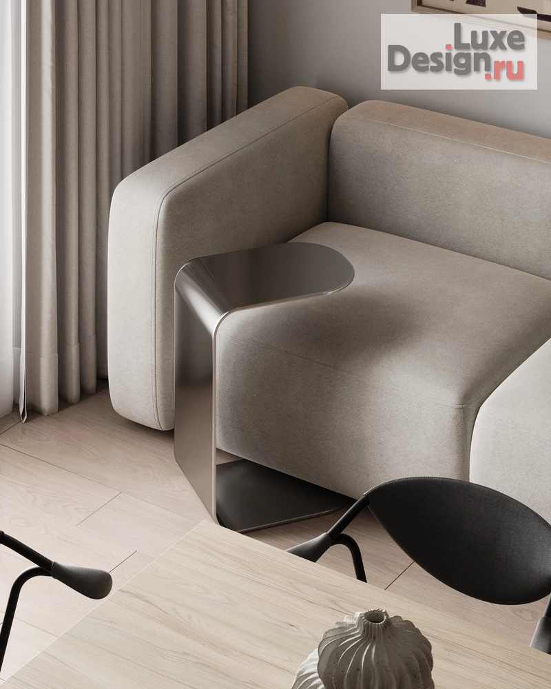 Дизайн интерьера двухкомнатной квартиры "Вечная современность " (фото 14)