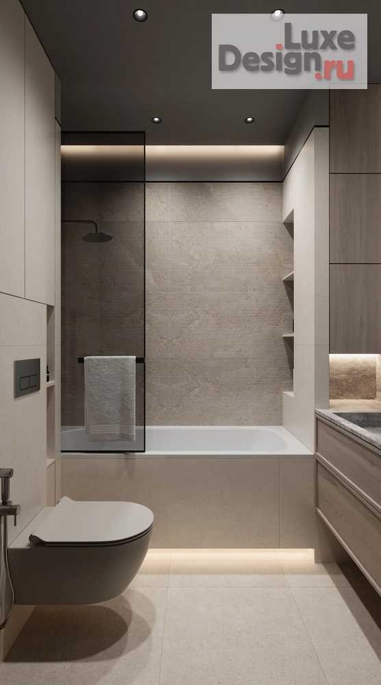 Дизайн интерьера двухкомнатной квартиры "Вечная современность " (фото 25)