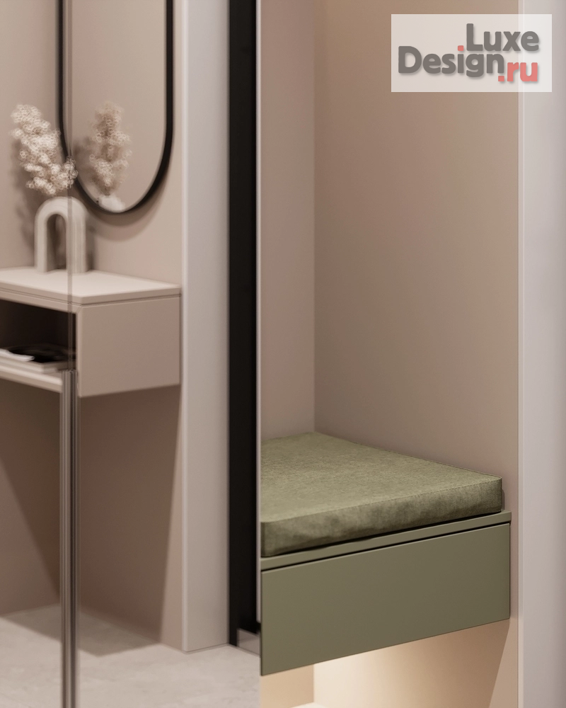 Дизайн интерьера двухкомнатной квартиры "Вечная современность " (фото 22)