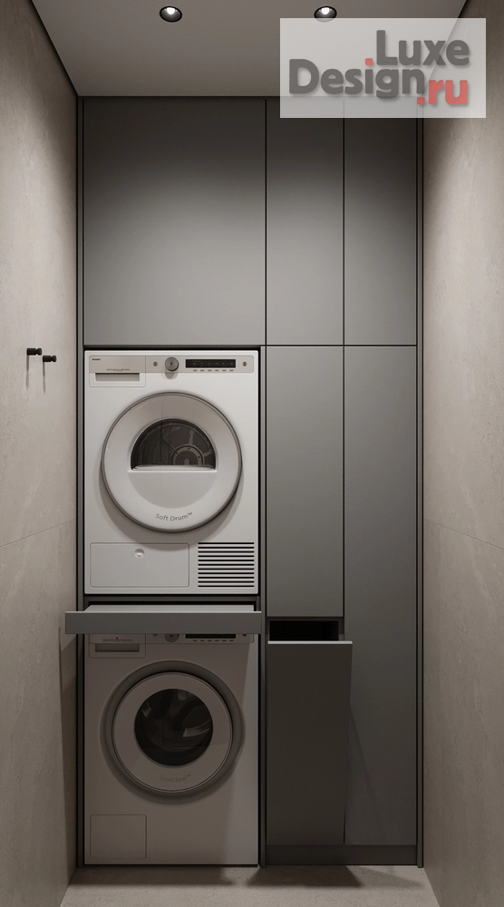 Дизайн интерьера двухкомнатной квартиры "Вечная современность " (фото 32)