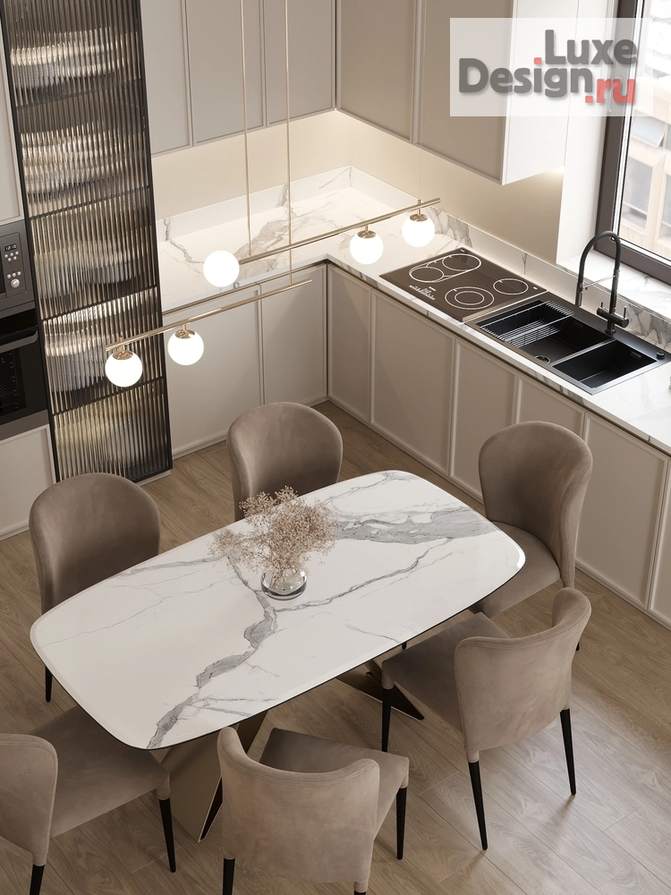 Дизайн интерьера трехкомнатной квартиры "Теплота дома" (фото 3)