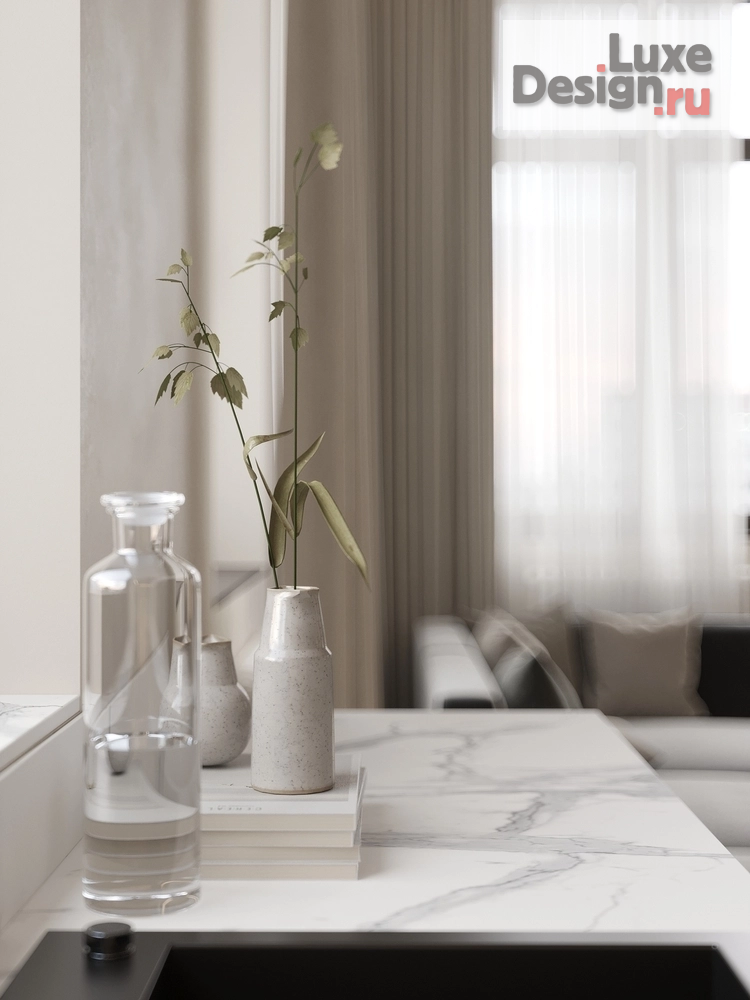 Дизайн интерьера трехкомнатной квартиры "Теплота дома" (фото 12)