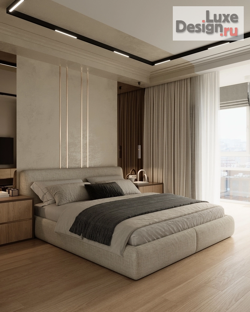 Дизайн интерьера трехкомнатной квартиры "Элегантный минимализм" (фото 14) от дизайнера Гафарова Яна YADOMA Дизайн интерьера трехкомнатной квартиры "Элегантный минимализм" (фото 14)