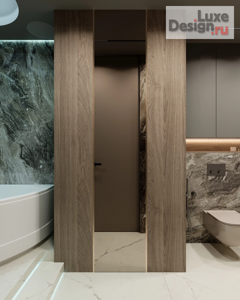 Дизайн интерьера трехкомнатной квартиры "Элегантный минимализм" (фото 27) от дизайнера Гафарова Яна YADOMA Дизайн интерьера трехкомнатной квартиры "Элегантный минимализм" (фото 27)