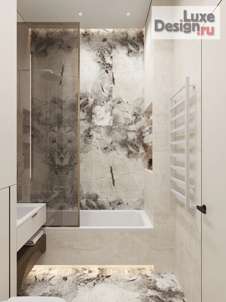 Дизайн интерьера трехкомнатной квартиры "Теплота дома" (фото 37)