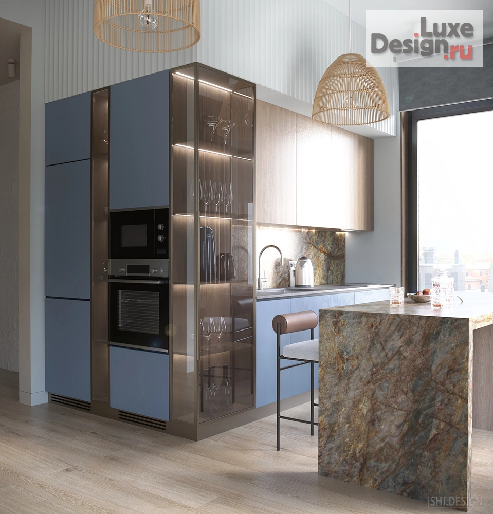 Дизайн интерьера двухкомнатной квартиры "Мануфактура James Beck" (фото 18)