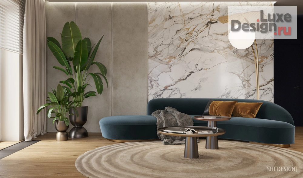 Дизайн интерьера трехкомнатной квартиры "ЖК "3 Ветра"" (фото 3)