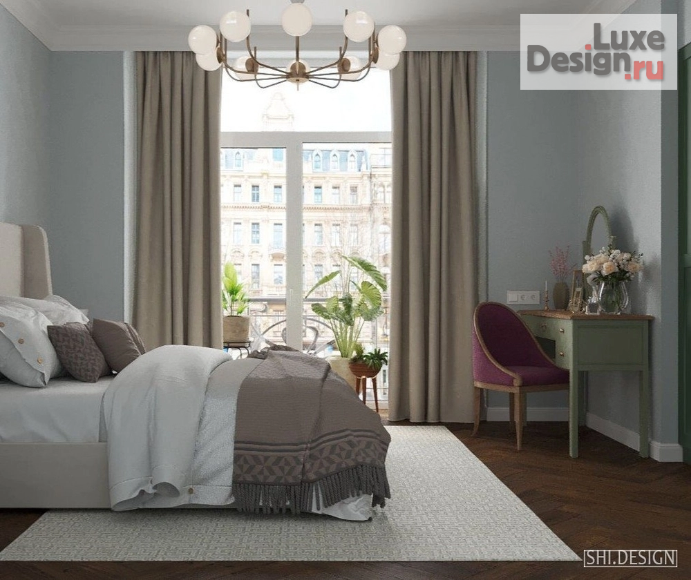 Дизайн интерьера четырехкомнатной квартиры "Электросила" (фото 7)