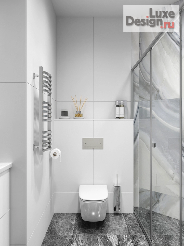 Дизайн интерьера двухкомнатной квартиры "Коломяжский" (фото 9)