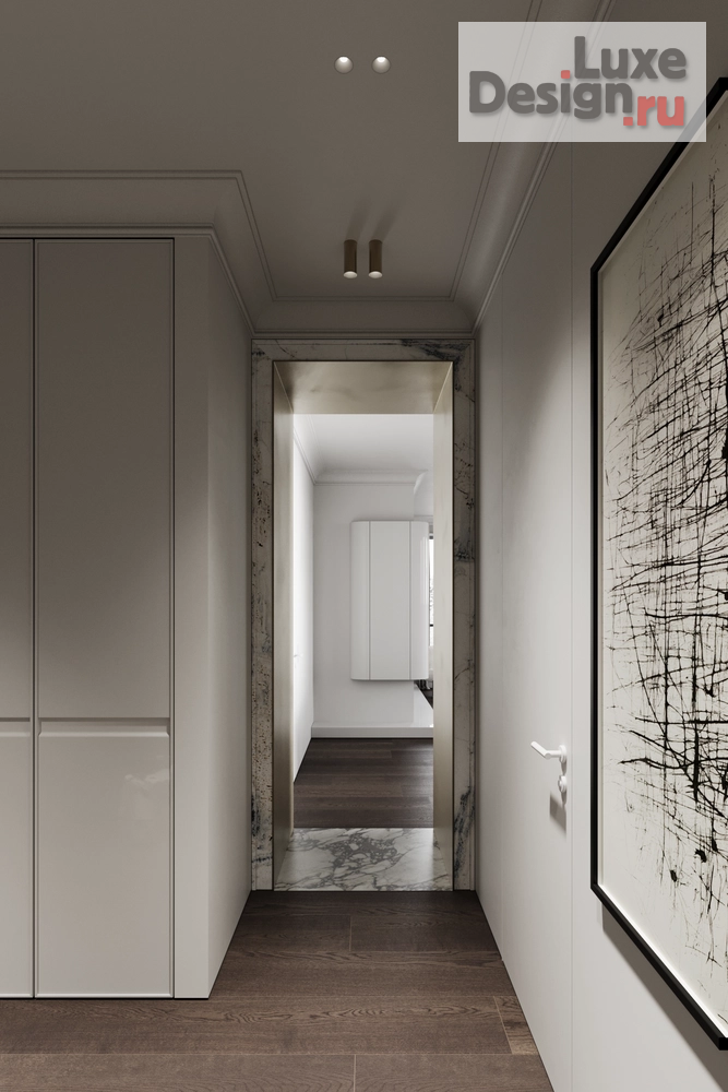 Дизайн интерьера двухкомнатной квартиры "BALANCE RESIDENCE_72.8" (фото 2)