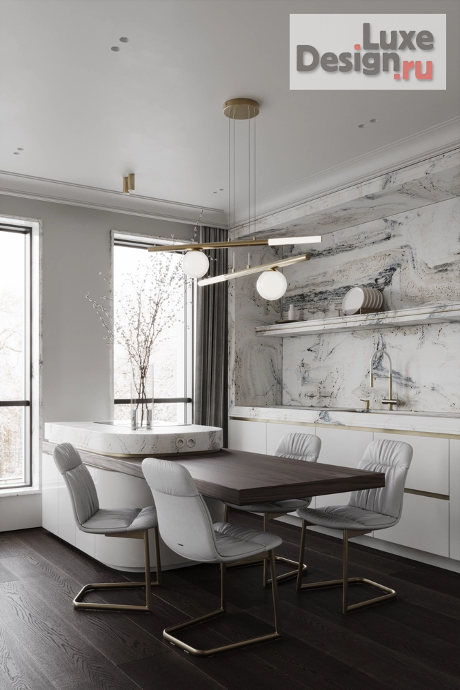 Дизайн интерьера двухкомнатной квартиры "BALANCE RESIDENCE_72.8" (фото 7)