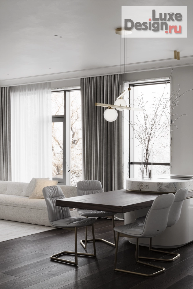 Дизайн интерьера двухкомнатной квартиры "BALANCE RESIDENCE_72.8" (фото 8)