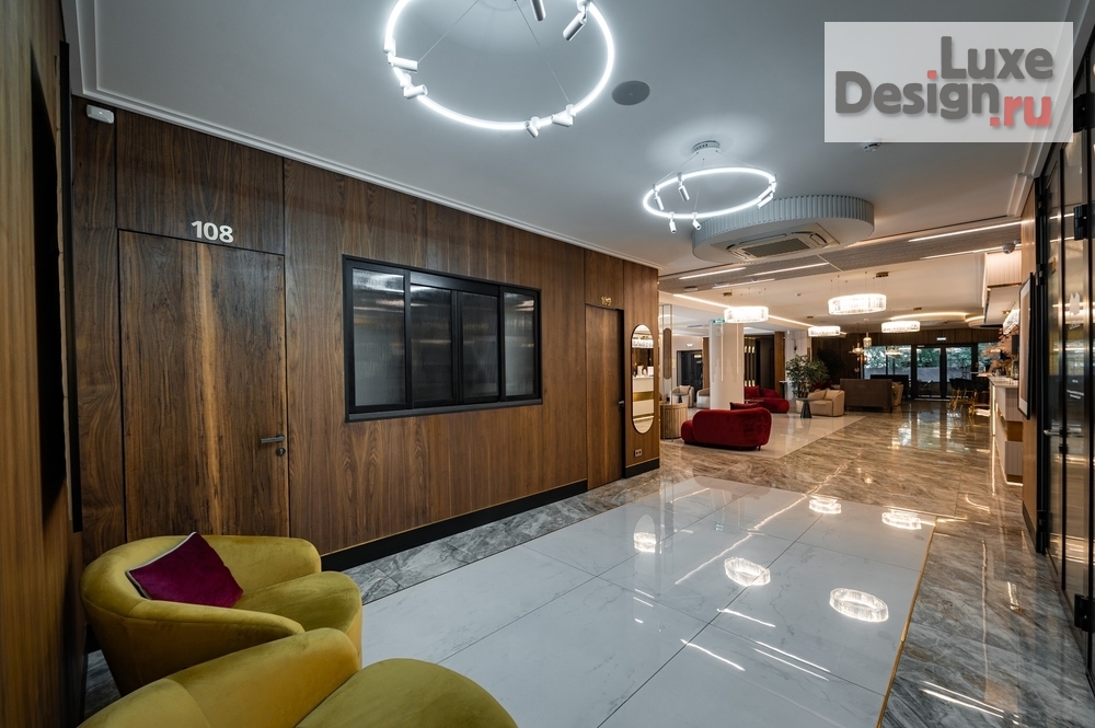 Дизайн интерьера отеля "Отель, 1 этаж. Реализованный проект." (фото 17)