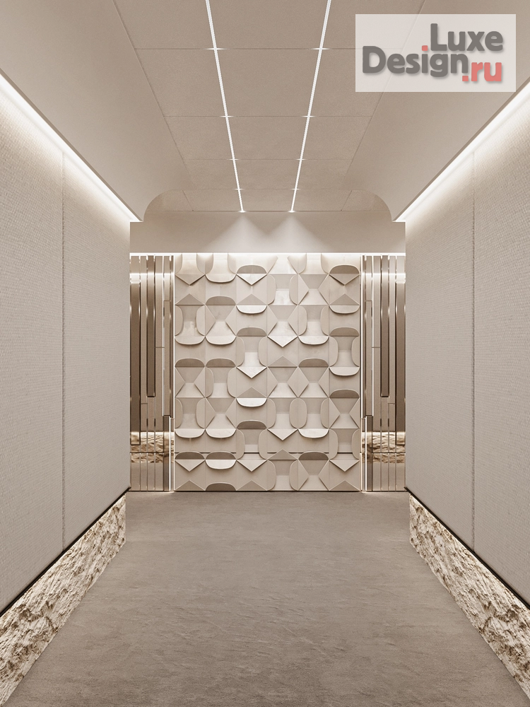 Дизайн интерьера отеля "Холл жилого комплекса, г. Ростов-на-Дону" (фото 14)