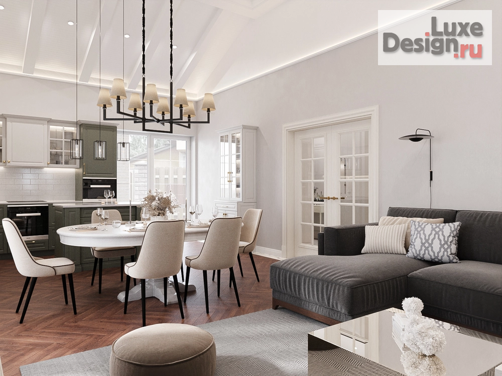 Дизайн интерьера частного дома "Интерьер частного дома в г.Ростов-на-Дону" (фото 5)