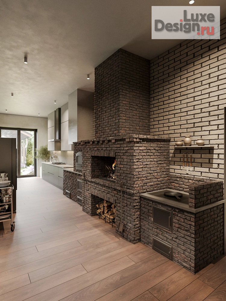 Дизайн интерьера бани "Баня с бассейном, Ростовская область" (фото 5) от дизайнера Студия интерьерного дизайна BUCHAKA.INT Дизайн интерьера бани "Баня с бассейном, Ростовская область" (фото 5)