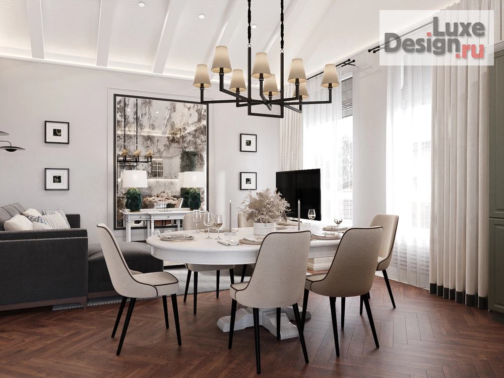 Дизайн интерьера частного дома "Интерьер частного дома в г.Ростов-на-Дону" (фото 6)