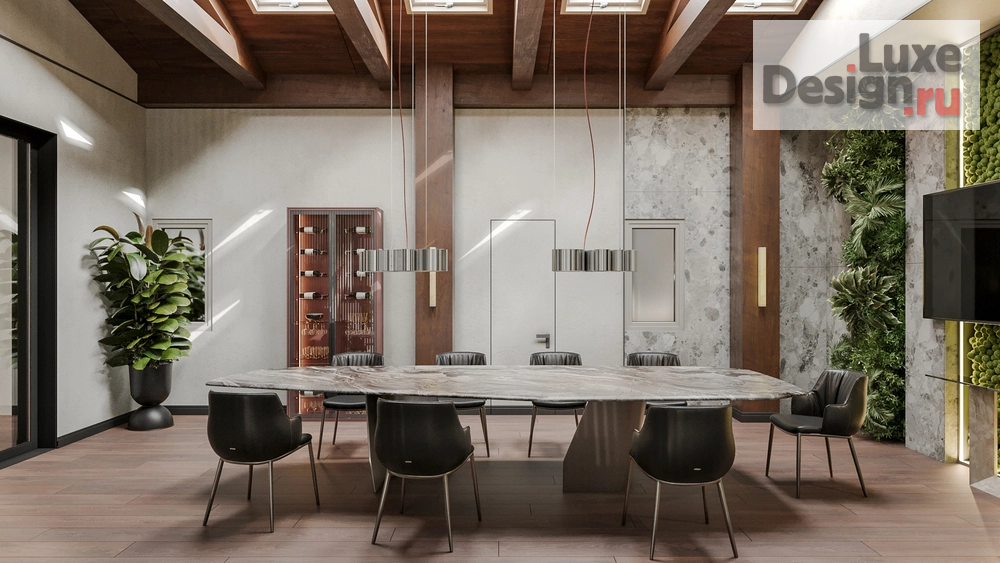 Дизайн интерьера бани "Баня с бассейном, Ростовская область" (фото 6) от дизайнера Студия интерьерного дизайна BUCHAKA.INT Дизайн интерьера бани "Баня с бассейном, Ростовская область" (фото 6)