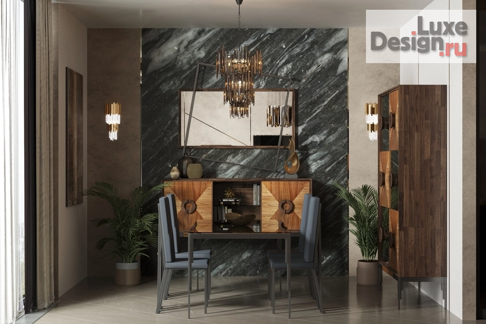 Дизайн интерьера четырехкомнатной квартиры "ЖК "Резиденции Сколково"" (фото 3)