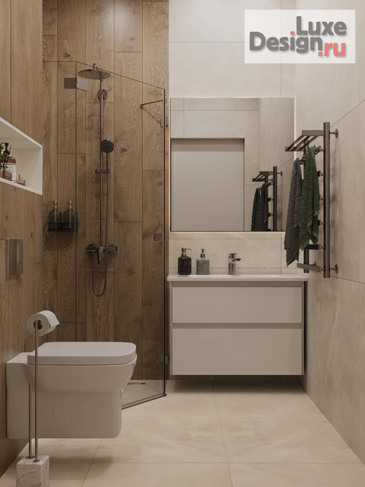 Дизайн интерьера загородного дома "Дизайн-проект частного загородного дома в КП Марьино" (фото 27)