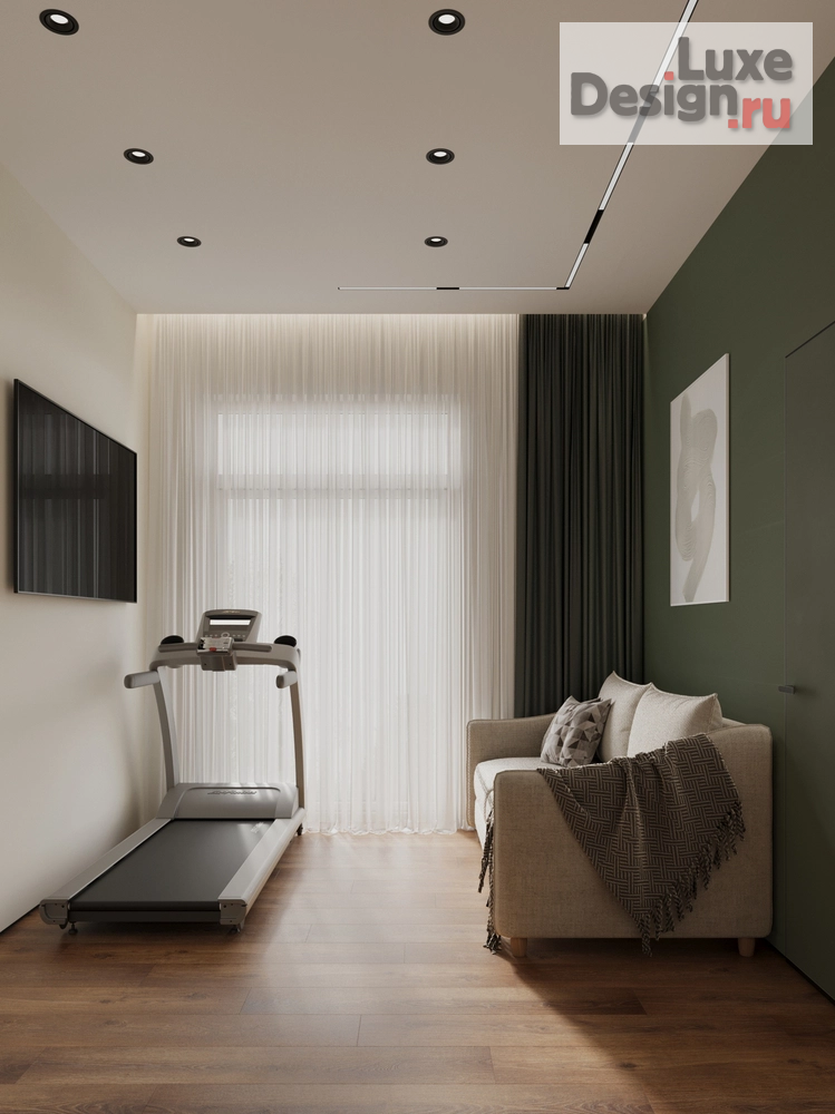 Дизайн интерьера загородного дома "Дизайн-проект частного загородного дома в КП Марьино" (фото 4)