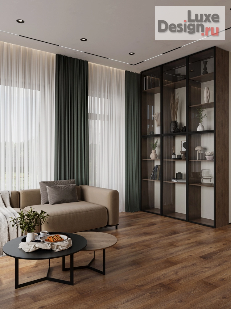 Дизайн интерьера загородного дома "Дизайн-проект частного загородного дома в КП Марьино" (фото 3)