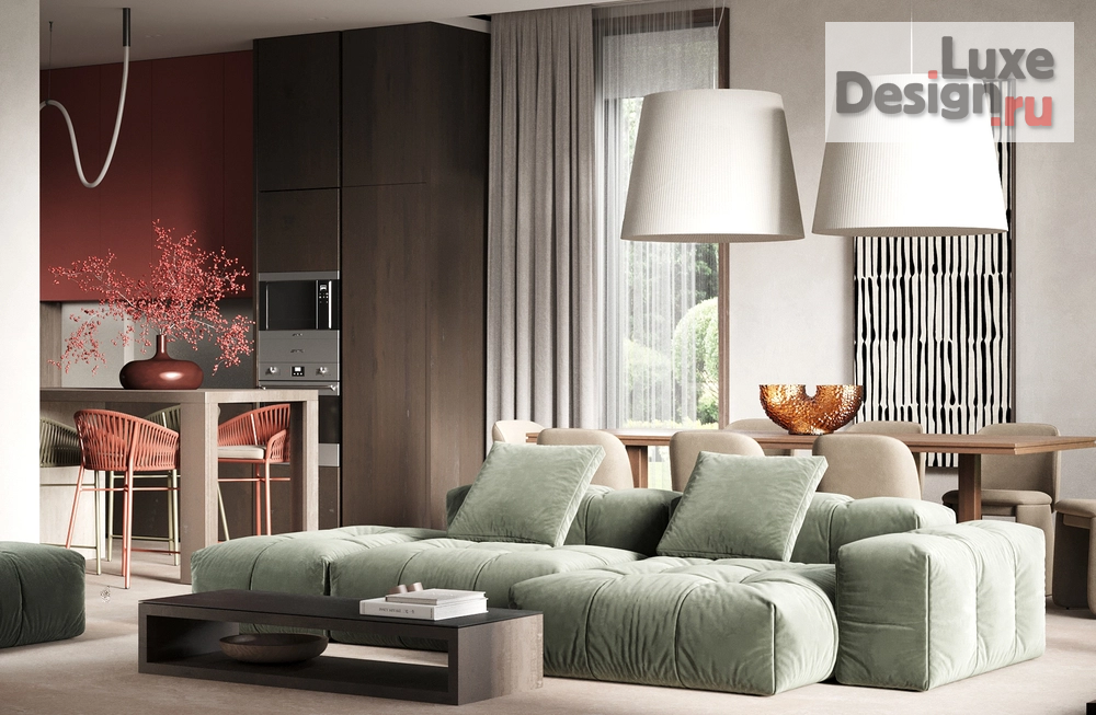 Дизайн интерьера коттеджа "Проект современного интерьера дома" (фото 21)