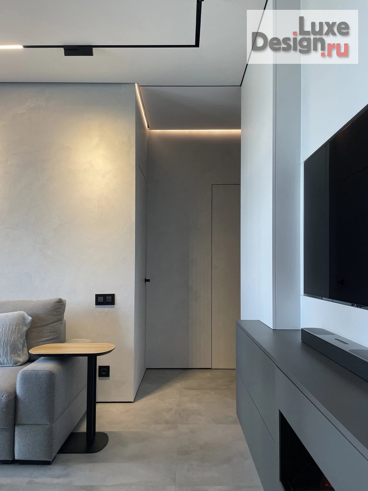 Дизайн интерьера четырехкомнатной квартиры "Реализованный проект в ЖК Метрополия" (фото 2)