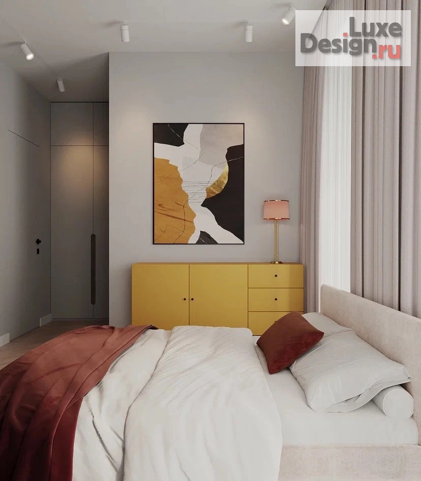 Дизайн интерьера трехкомнатной квартиры "ЖК ENITEO" (фото 6)