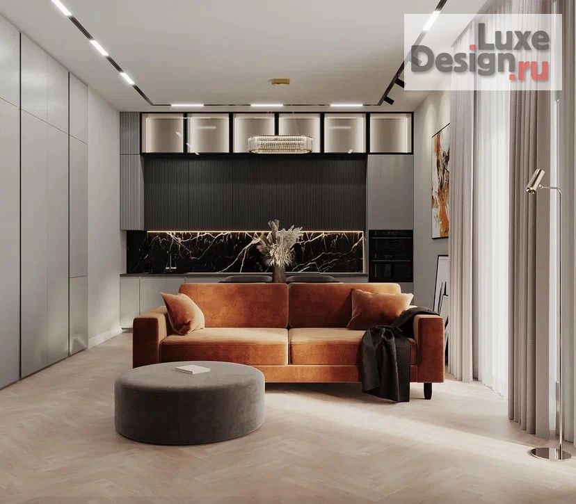 Дизайн интерьера трехкомнатной квартиры "ЖК ENITEO" (фото 10)