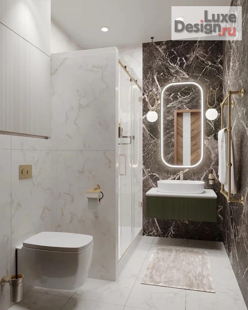 Дизайн интерьера двухкомнатной квартиры "ЖК ГОРОДСКИЕ ИСТОРИИ" (фото 7)