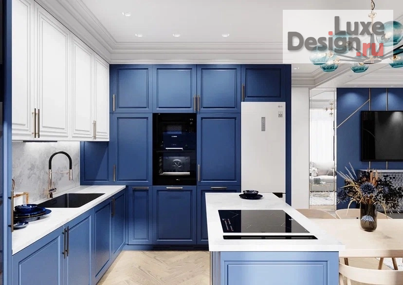 Дизайн интерьера гостиной "ЖК ЛЕСОПАРКОВЫЙ" (фото 8)