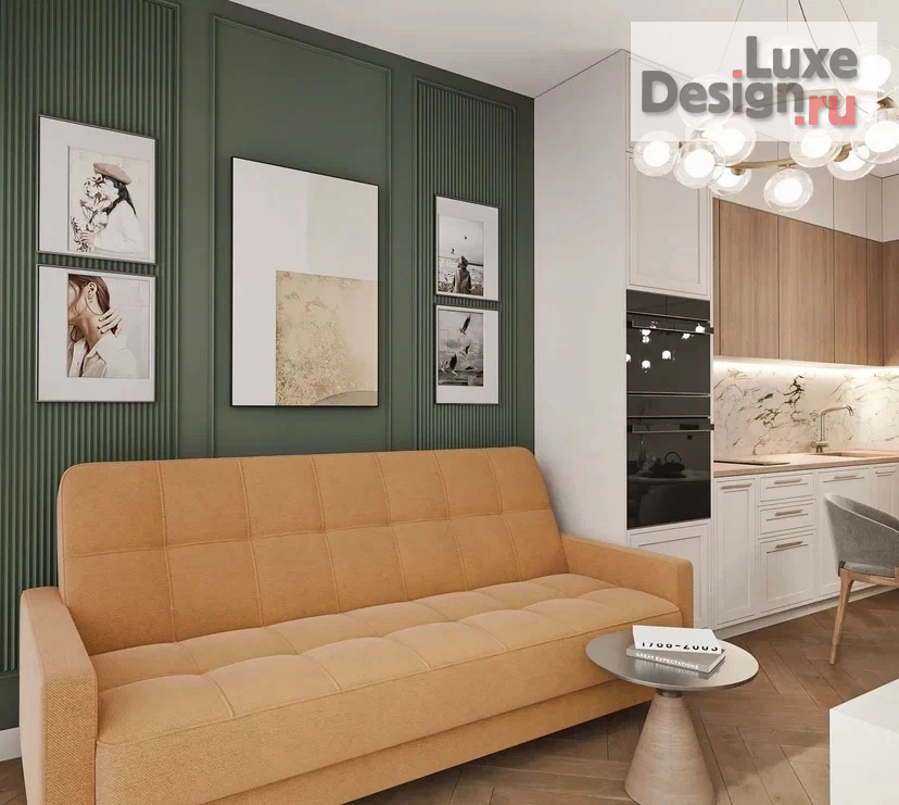 Дизайн интерьера трехкомнатной квартиры "МУРАВСКАЯ " (фото 6)