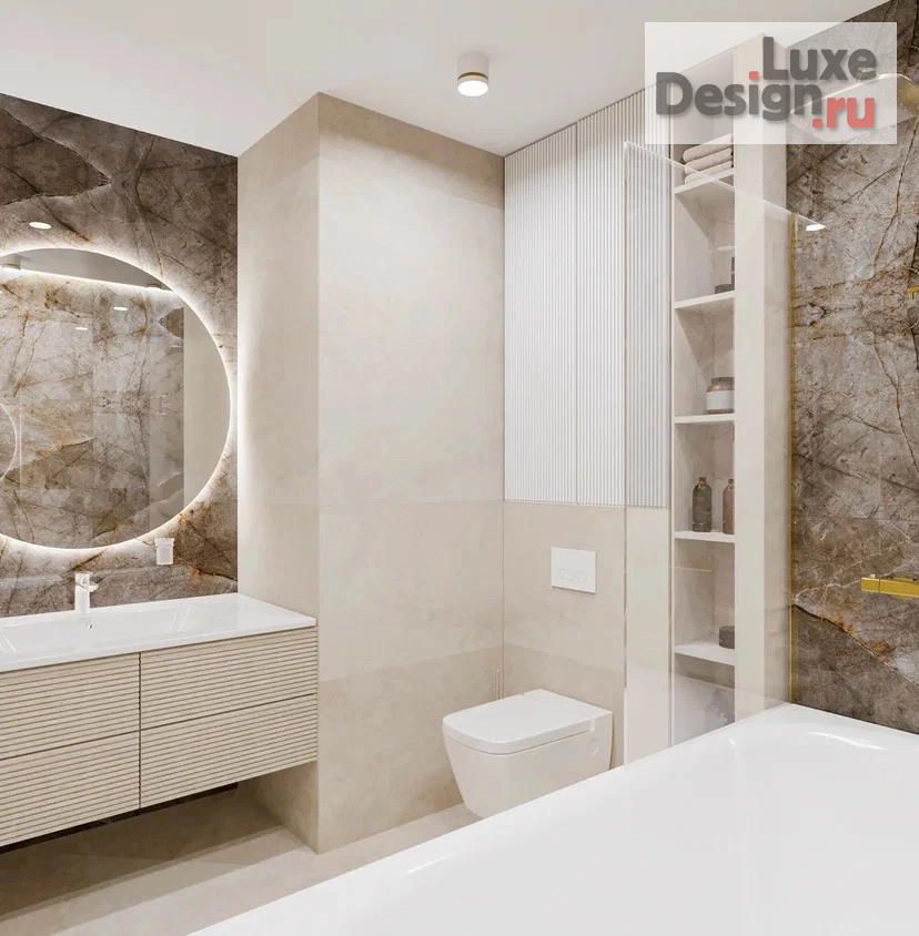 Дизайн интерьера трехкомнатной квартиры "МУРАВСКАЯ " (фото 24)