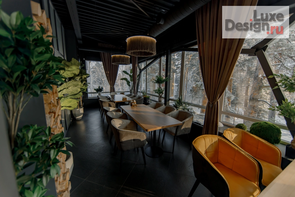 Дизайн интерьера ресторана "Интерьер ресторана Chalet" (фото 1)
