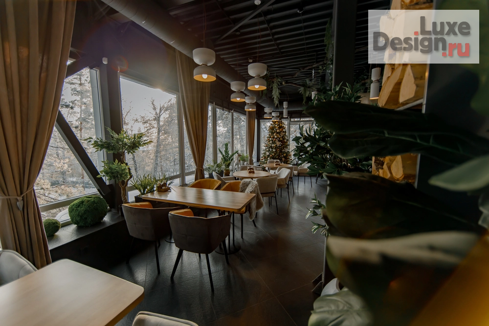Дизайн интерьера ресторана "Интерьер ресторана Chalet" (фото 6)