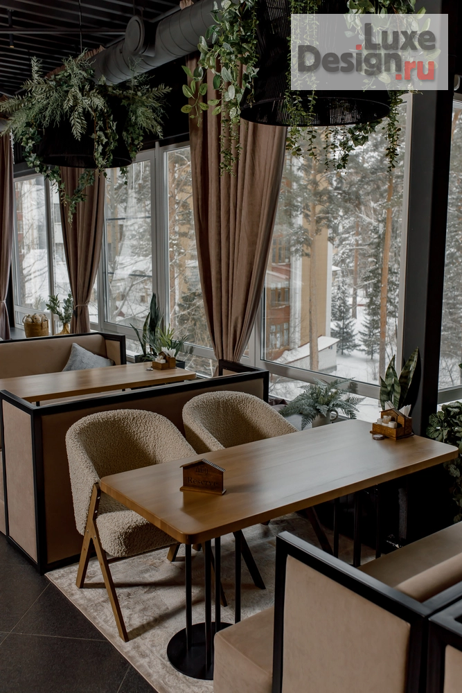 Дизайн интерьера ресторана "Интерьер ресторана Chalet" (фото 29)