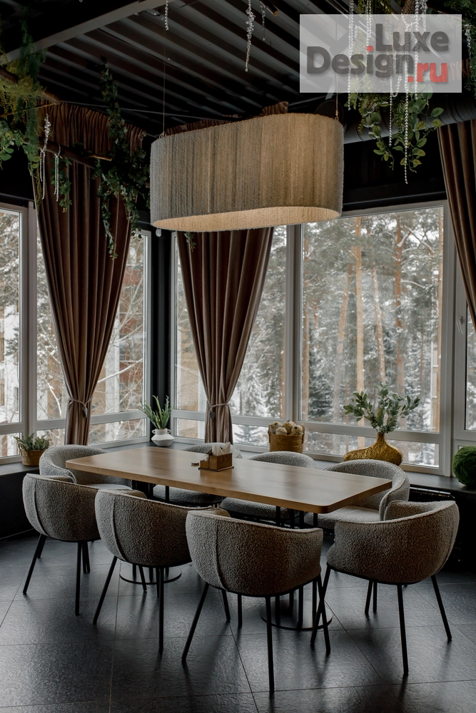 Дизайн интерьера ресторана "Интерьер ресторана Chalet" (фото 33)