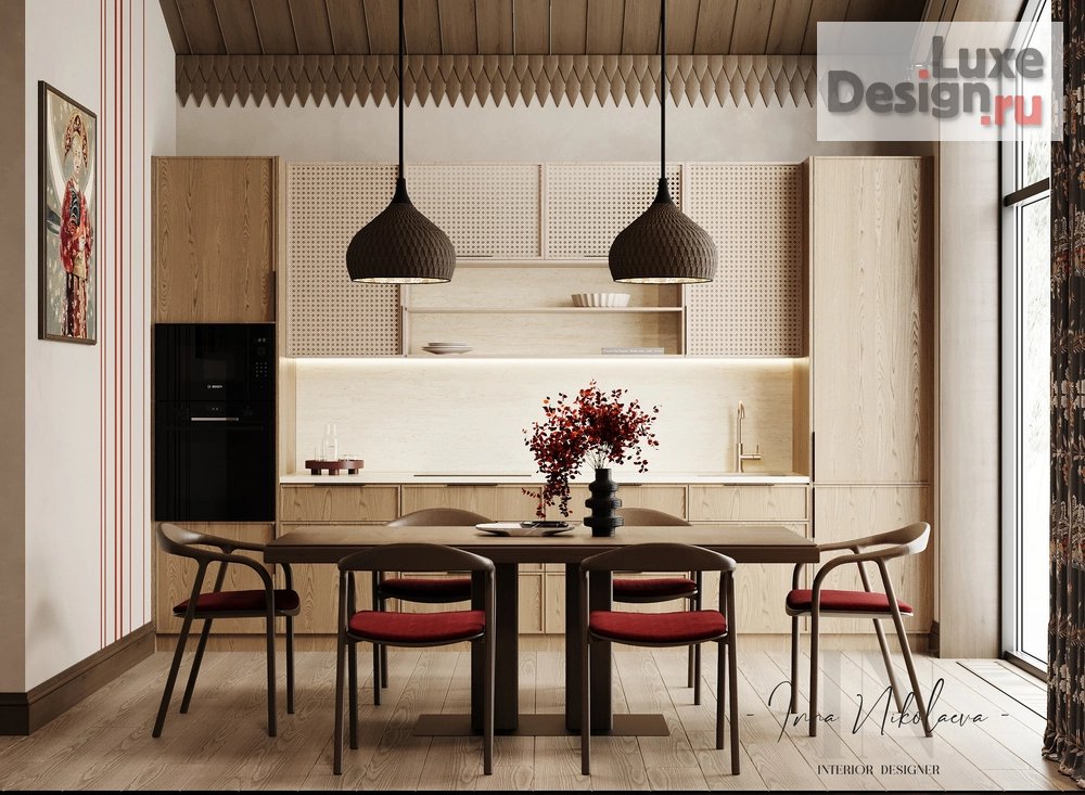 Дизайн интерьера загородного дома "Загородный дом в современном русском стиле" (фото 11)