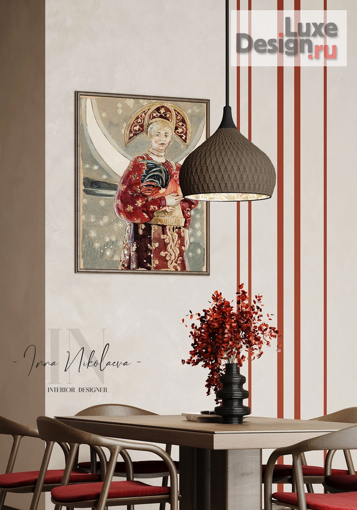 Дизайн интерьера загородного дома "Загородный дом в современном русском стиле" (фото 12)